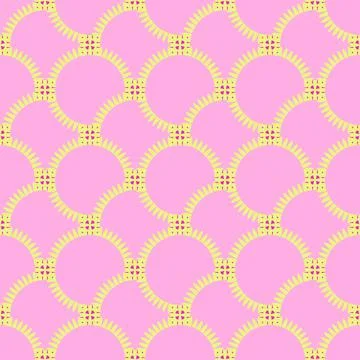 Geometric seamless pattern vector illustration for wrapping wallpaper backdro Stock Illustration
