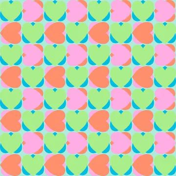 Geometric seamless pattern vector illustration for wrapping wallpaper backdro Stock Illustration