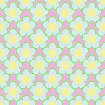 Geometric seamless pattern vector illustration for wrapping wallpaper backdro Stock Illustration