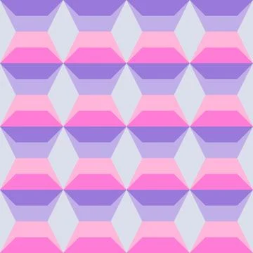 Geometric seamless pattern vector illustration for wrapping wallpaper backdro Stock Illustration