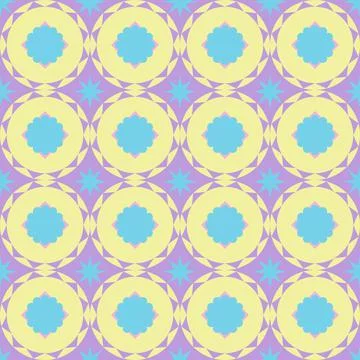 Geometric seamless pattern vector illustration for wrapping wallpaper backdro Stock Illustration