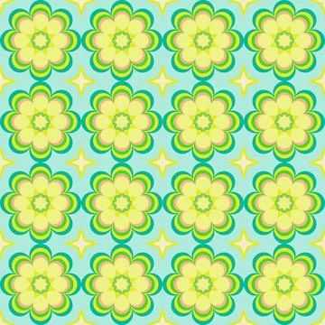 Geometric seamless pattern vector illustration for wrapping wallpaper backdro Stock Illustration