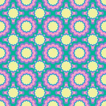 Geometric seamless pattern vector illustration for wrapping wallpaper backdro Stock Illustration