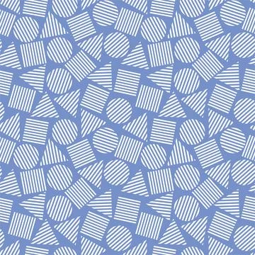 Geometric seamless pattern. Vector illustration. Stock Illustration