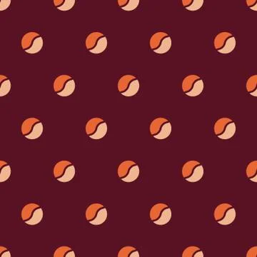 Geometric seamless pattern vector illustration.Dark pink background Stock Illustration