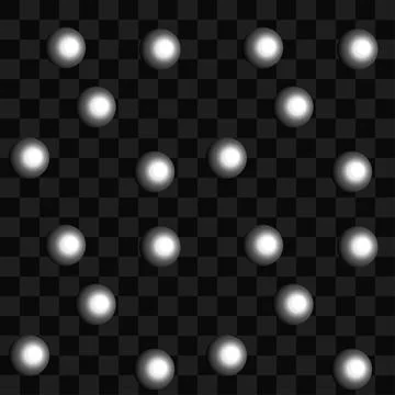 Geometric seamless pattern with white ball. Vector 스톡 일러스트