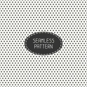 Geometric seamless polka dot pattern with circles. Wrapping paper. Paper for Stock Illustration