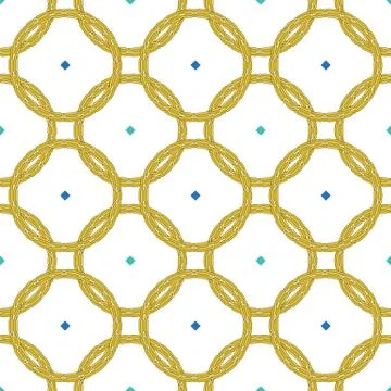 Geometric seamless repeat pattern. Vector illustration. Stock Illustration