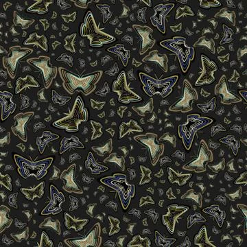 Geometric seamless repeat pattern. Vector illustration. Stock Illustration