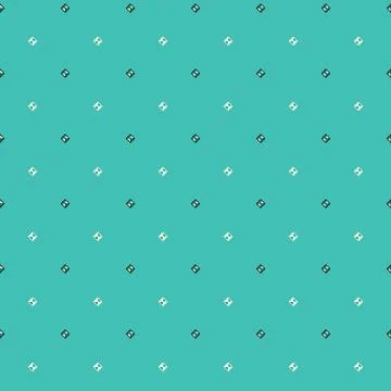 Geometric seamless repeat pattern. Vector illustration. Stock Illustration