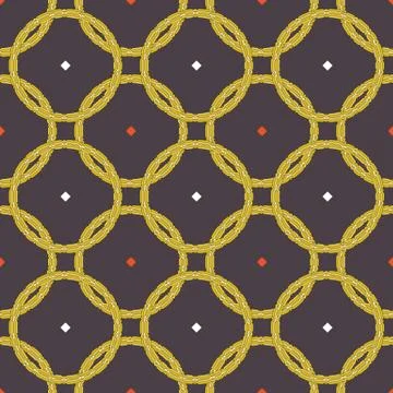 Geometric seamless repeat pattern. Vector illustration. Illustrazione stock