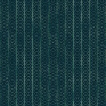 Geometric seamless repeating pattern of circles 스톡 일러스트