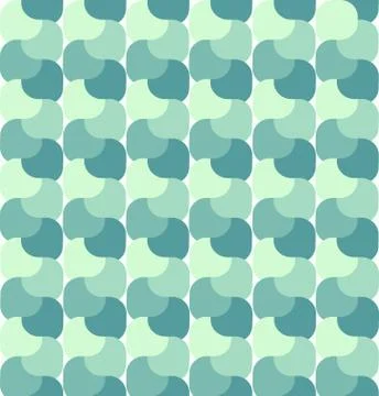Geometric seamless repeating pattern of interlacing squares Stock Illustration