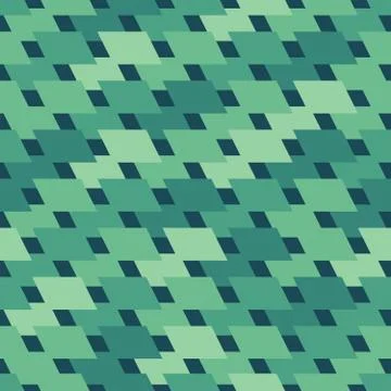 Geometric seamless repeating pattern of rectangles Stock Illustration