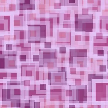 Geometric seamless repeating pattern of squaers Stock Illustration