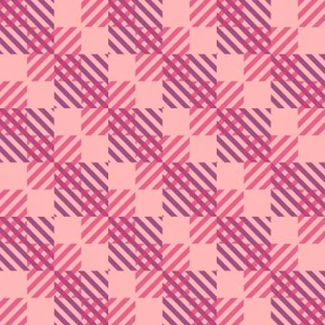 Geometric seamless repeating pattern of squaers Stock Illustration
