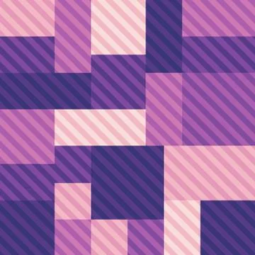 Geometric seamless repeating pattern of squaers 库存插图