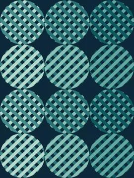 Geometric seamless repeating pattern of squaers 库存插图