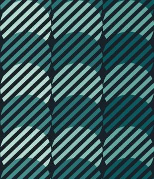 Geometric seamless repeating pattern of squaers Stock Illustration