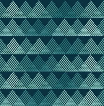 Geometric seamless repeating pattern of squaers Stock Illustration