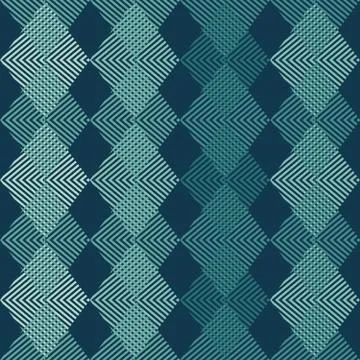 Geometric seamless repeating pattern of squaers Stock Illustration