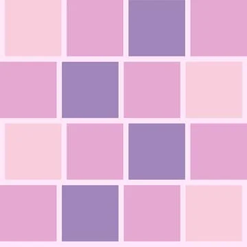 Geometric seamless repeating pattern of squaers Stock Illustration