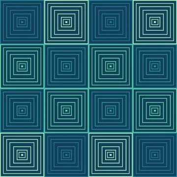 Geometric seamless repeating pattern of squaers Stock Illustration