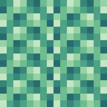 Geometric seamless repeating pattern of squaers Stock Illustration