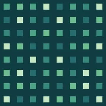 Geometric seamless repeating pattern of squaers Stock Illustration