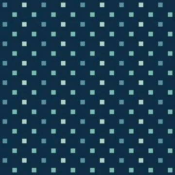 Geometric seamless repeating pattern of squaers Stock Illustration