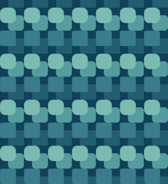 Geometric seamless repeating pattern of squaers Stock Illustration
