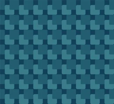 Geometric seamless repeating pattern of squaers Stock Illustration