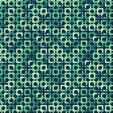Geometric seamless repeating pattern of squaers Stock Illustration