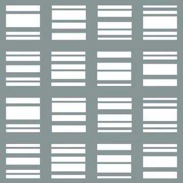 Geometric seamless repeating pattern of squares Stock Illustration