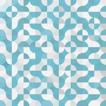 Geometric seamless simple pattern. A pattern of geometric shapes. Stock Illustration