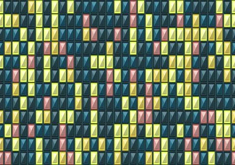 Geometric seamless square pattern background. artistic wallpaper Stock Illustration