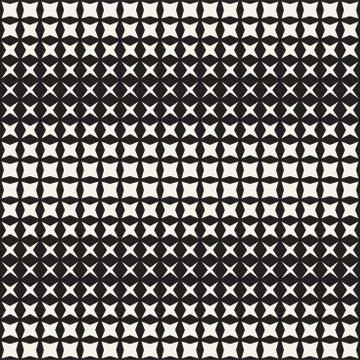 Geometric Seamless Star Shapes Pattern. Halftone Gradient Effect. Stylish V.. Stock Illustration