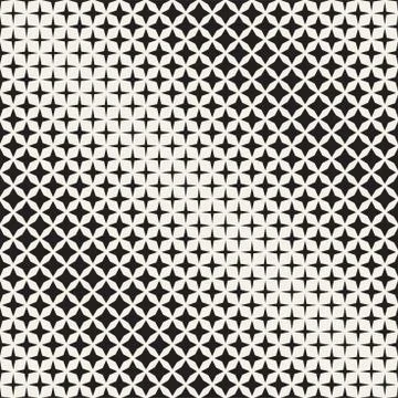 Geometric Seamless Star Shapes Pattern. Halftone Gradient Effect. Stylish V.. Stockillustratie