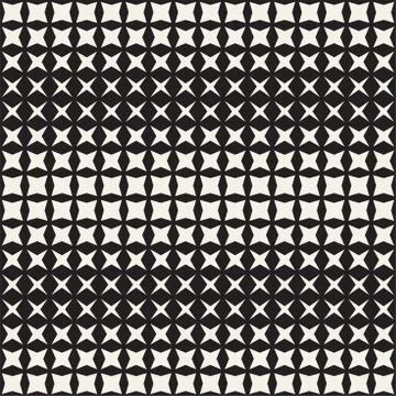 Geometric Seamless Star Shapes Pattern. Halftone Gradient Effect. Stylish V.. Stock Illustration