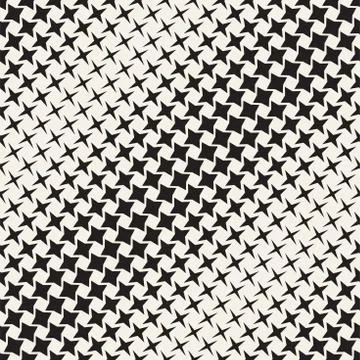 Geometric Seamless Star Shapes Pattern. Halftone Gradient Effect. Stylish V.. Stock Illustration