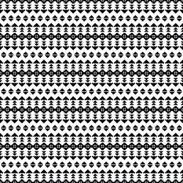 Geometric seamless stripe pattern. Tribal with contemporary style. Stock Illustration
