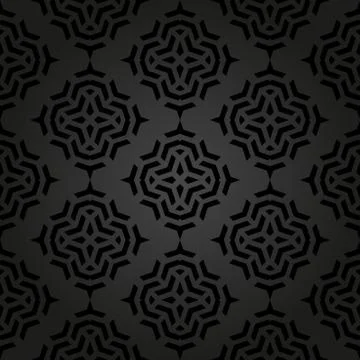 Geometric Seamless Vector Abstract Pattern Illustrazione stock