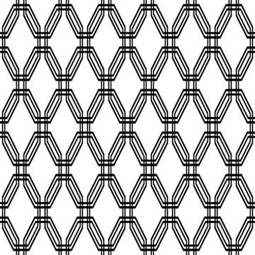 Geometric Seamless Vector Abstract Pattern Stockillustratie