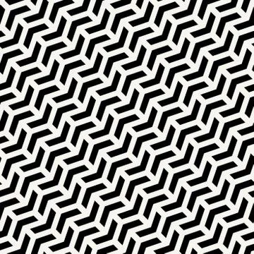 Geometric Seamless Vector Abstract Pattern Illustrazione stock