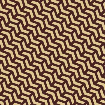 Geometric Seamless Vector Abstract Pattern with Golden Triangles イラスト素材