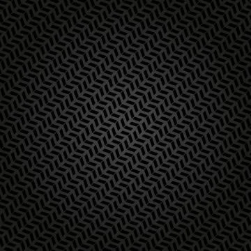 Geometric Seamless Vector Abstract Pattern with Black Triangles Stock Illustration