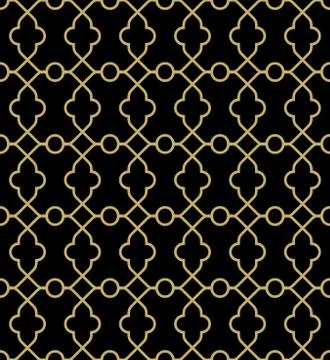 Geometric Seamless Vector Abstract Pattern Stockillustratie