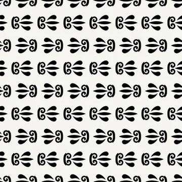 Geometric Seamless Vector Abstract Pattern イラスト素材