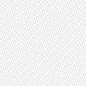 Geometric Seamless Vector Abstract Pattern Stock Illustration