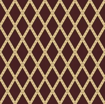 Geometric Seamless Vector Abstract Pattern Stock Illustration